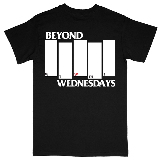 Basic Unisex Heavy Cotton T-Shirt - Black - back