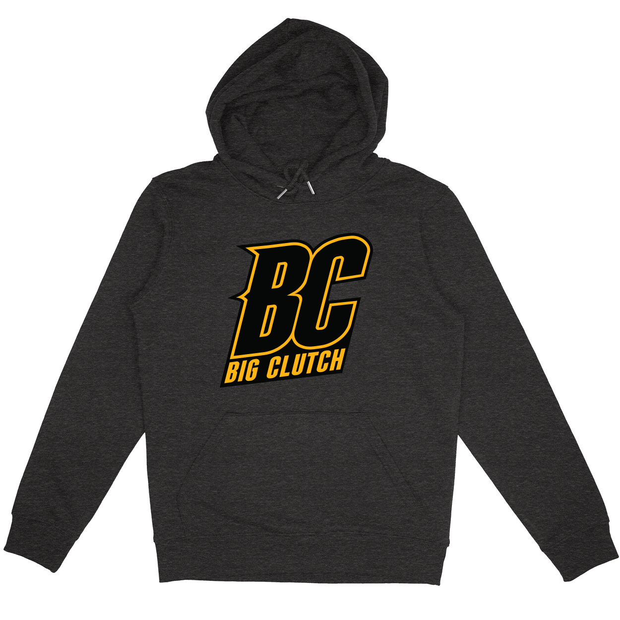 Pullover Hoodie - Dark Grey Heather - front***Dark Grey Heather