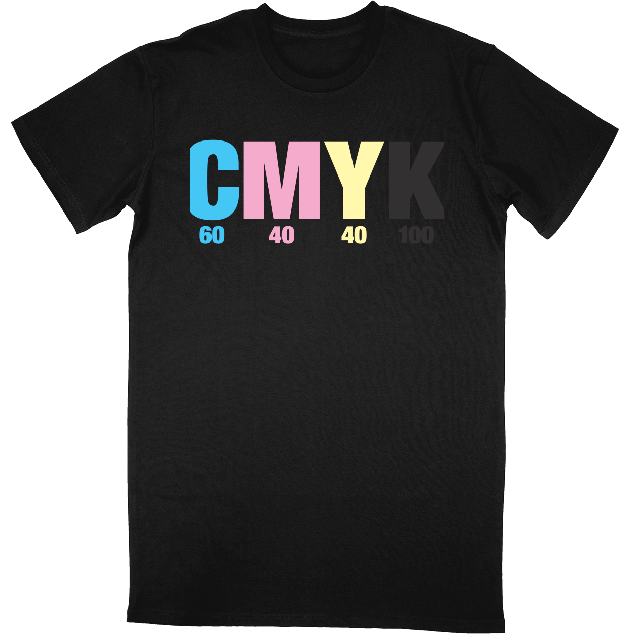 Tall Tee Soft Style - Black - front***Black|||Tall Tee Soft Style