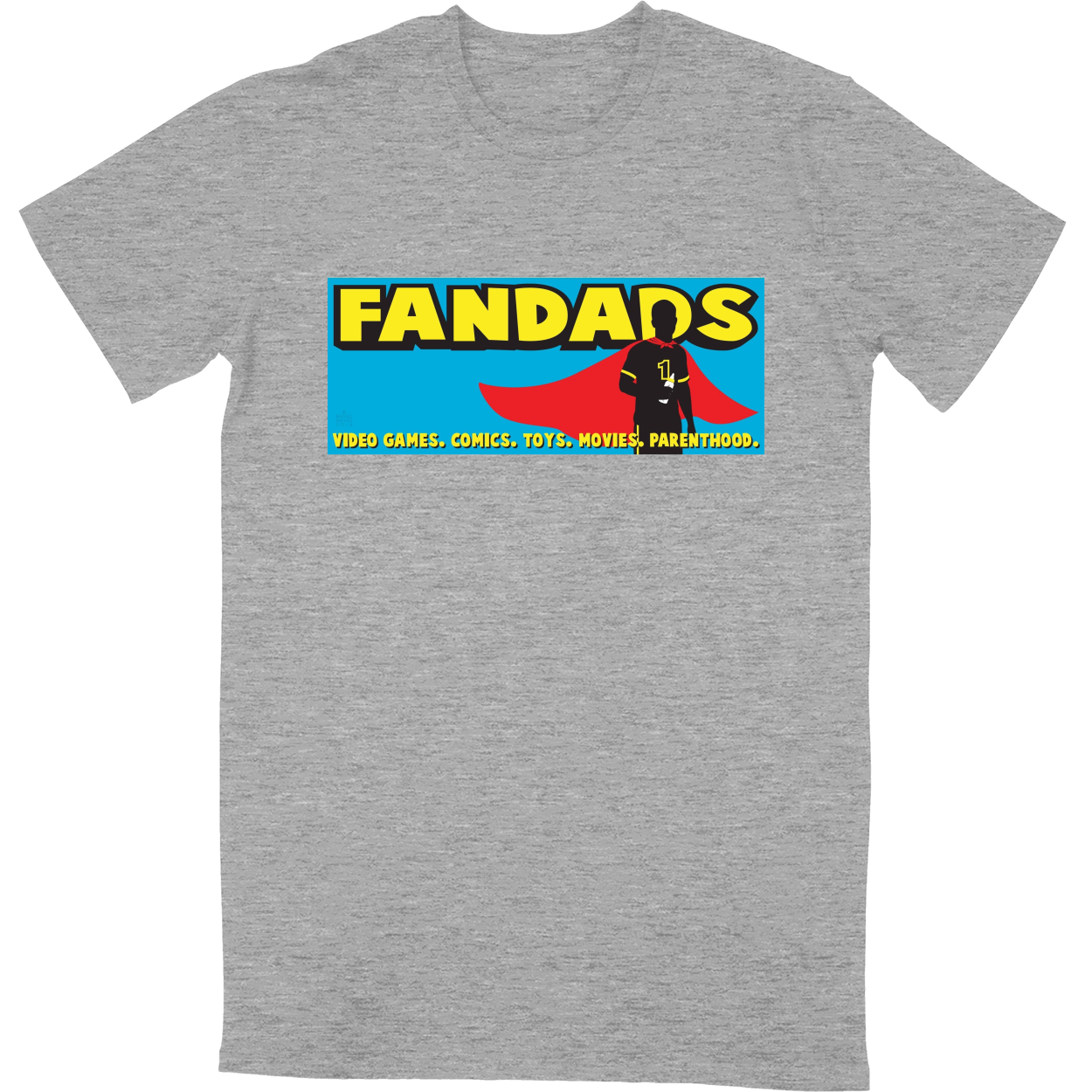 Tall Tee Soft Style - Heather Grey - front***Heather Grey|||Tall Tee Soft Style