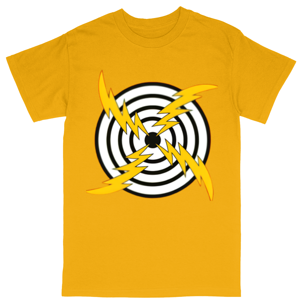Basic Unisex Heavy Cotton T-Shirt - Athletic Gold - front***Athletic Gold|||Basic Unisex Heavy Cotton T-Shirt