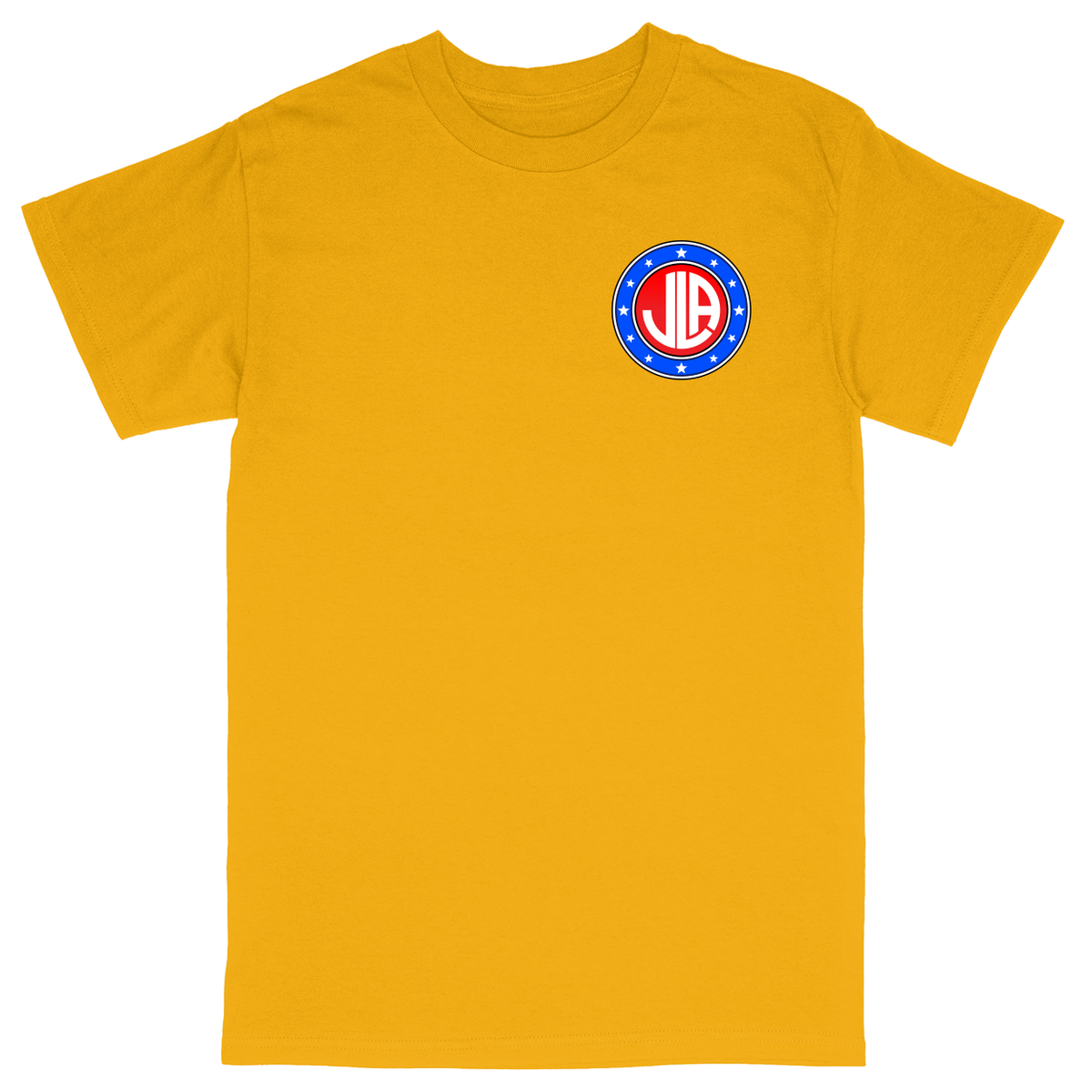 Basic Unisex Heavy Cotton T-Shirt - Athletic Gold - front***Athletic Gold|||Basic Unisex Heavy Cotton T-Shirt