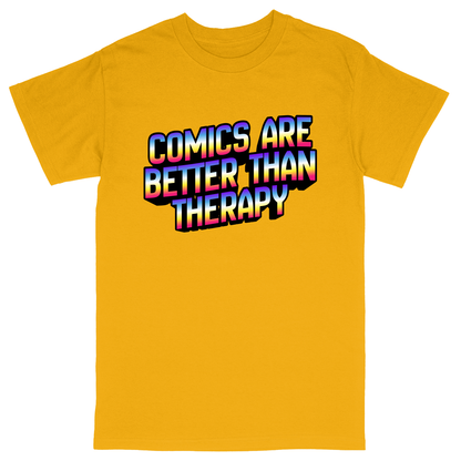 Basic Unisex Heavy Cotton T-Shirt - Athletic Gold - front