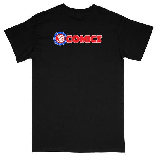 Basic Unisex Heavy Cotton T-Shirt - Black - back