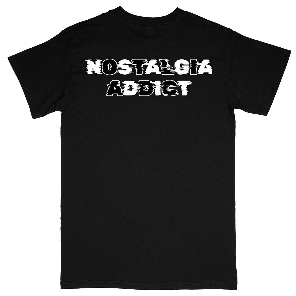 Basic Unisex Heavy Cotton T-Shirt - Black - back***Black|||Basic Unisex Heavy Cotton T-Shirt