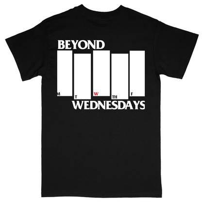 Basic Unisex Heavy Cotton T-Shirt - Black - back