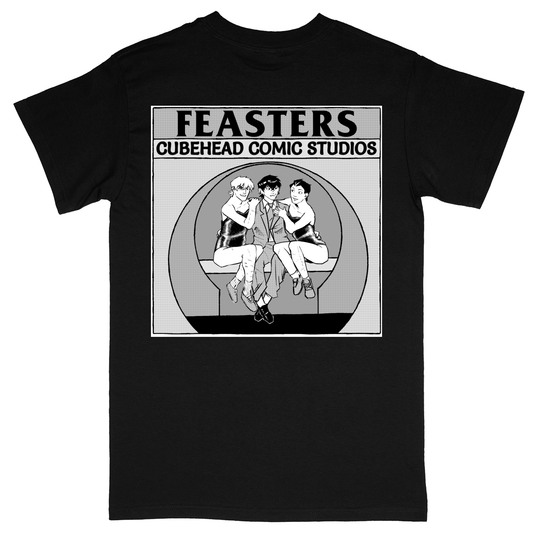 Basic Unisex Heavy Cotton T-Shirt - Black - back