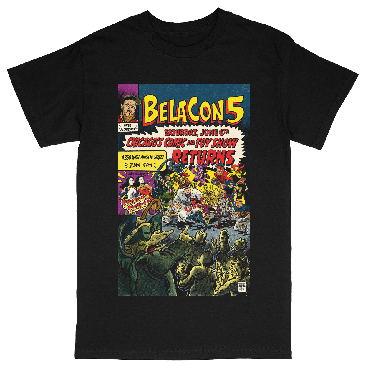 Basic Unisex Heavy Cotton T-Shirt - Black - front***Black|||Basic Unisex Heavy Cotton T-Shirt