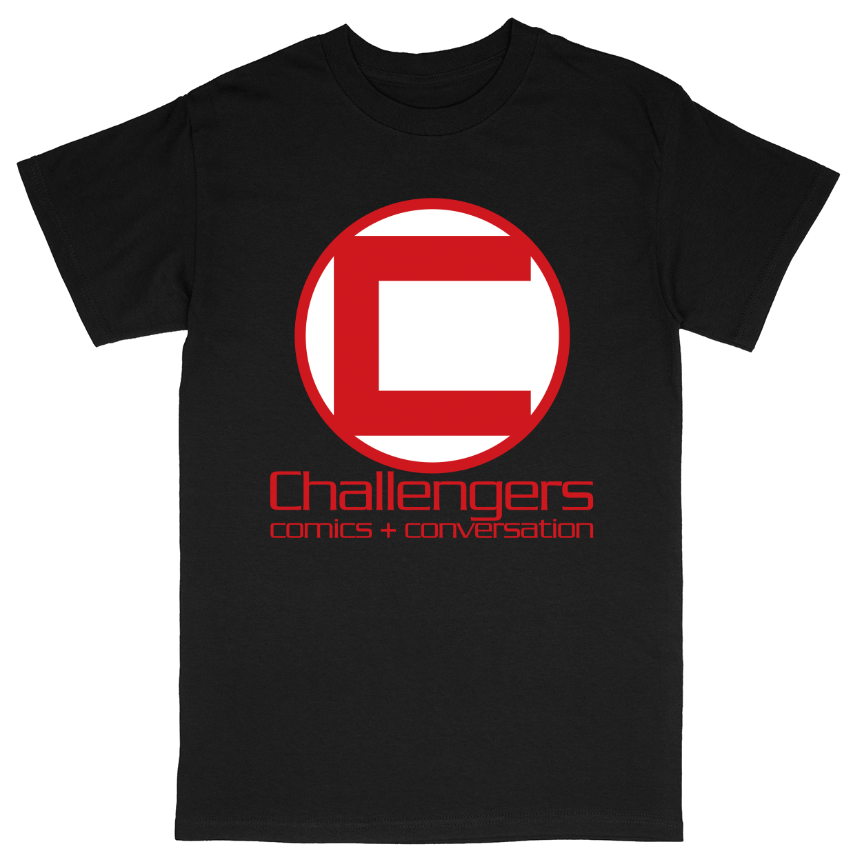 Basic Unisex Heavy Cotton T-Shirt - Black - front