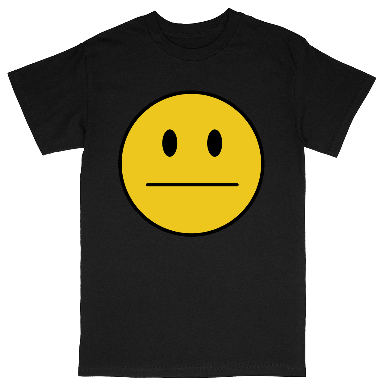 Basic Unisex Heavy Cotton T-Shirt - Black - front***Black|||Basic Unisex Heavy Cotton T-Shirt