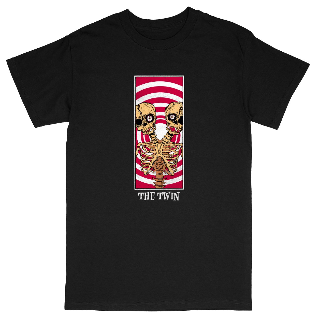 Basic Unisex Heavy Cotton T-Shirt - Black - front