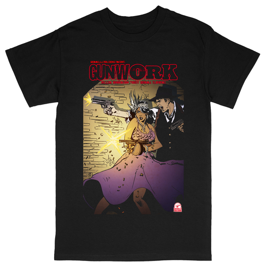 Basic Unisex Heavy Cotton T-Shirt - Black - front
