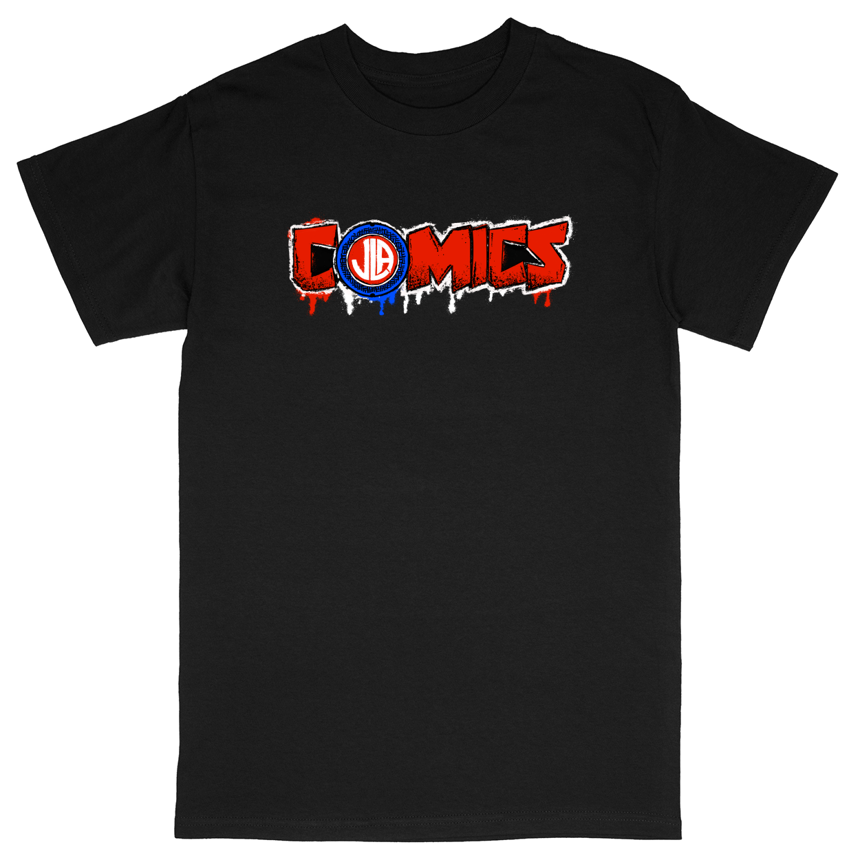 Basic Unisex Heavy Cotton T-Shirt - Black - front
