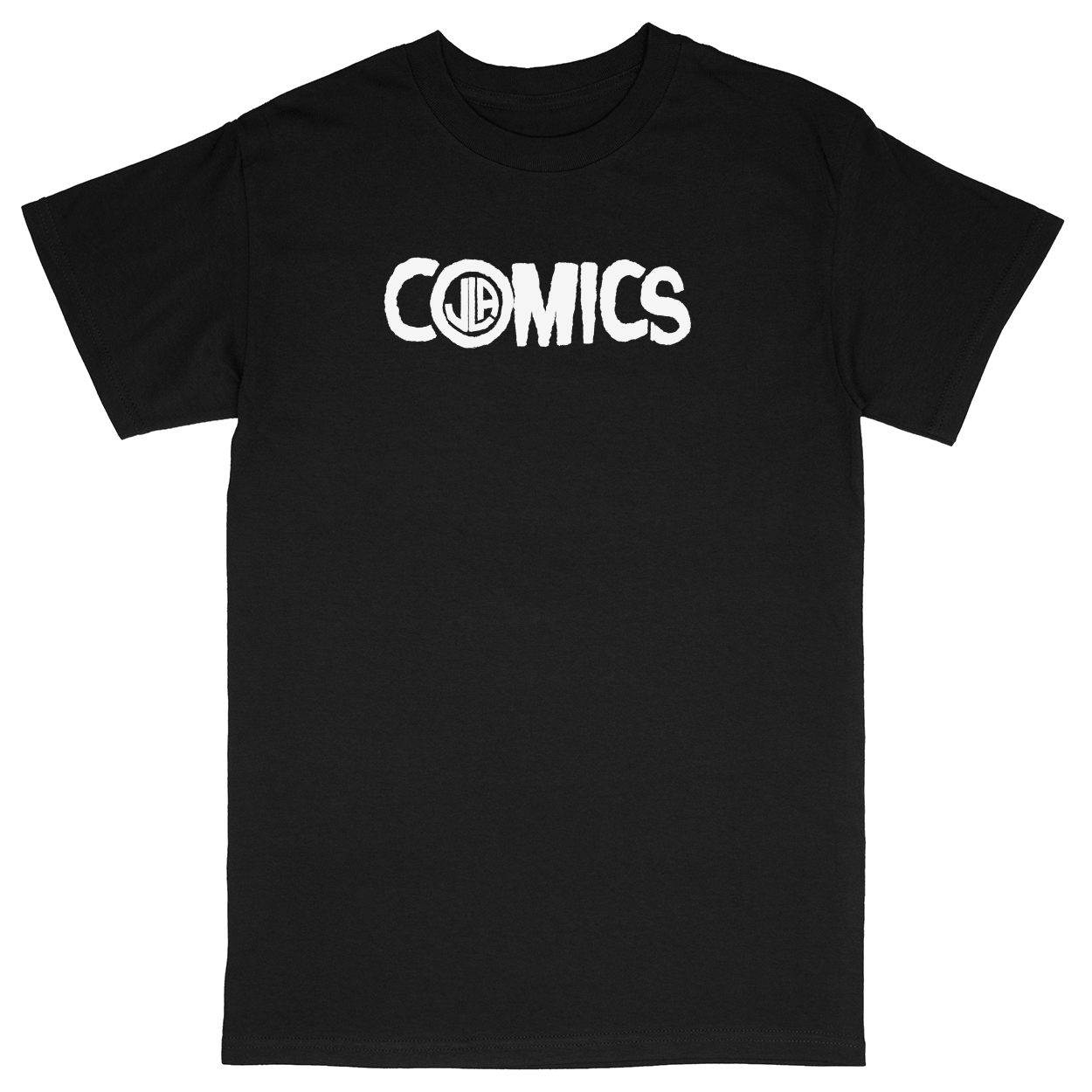 Basic Unisex Heavy Cotton T-Shirt - Black - front