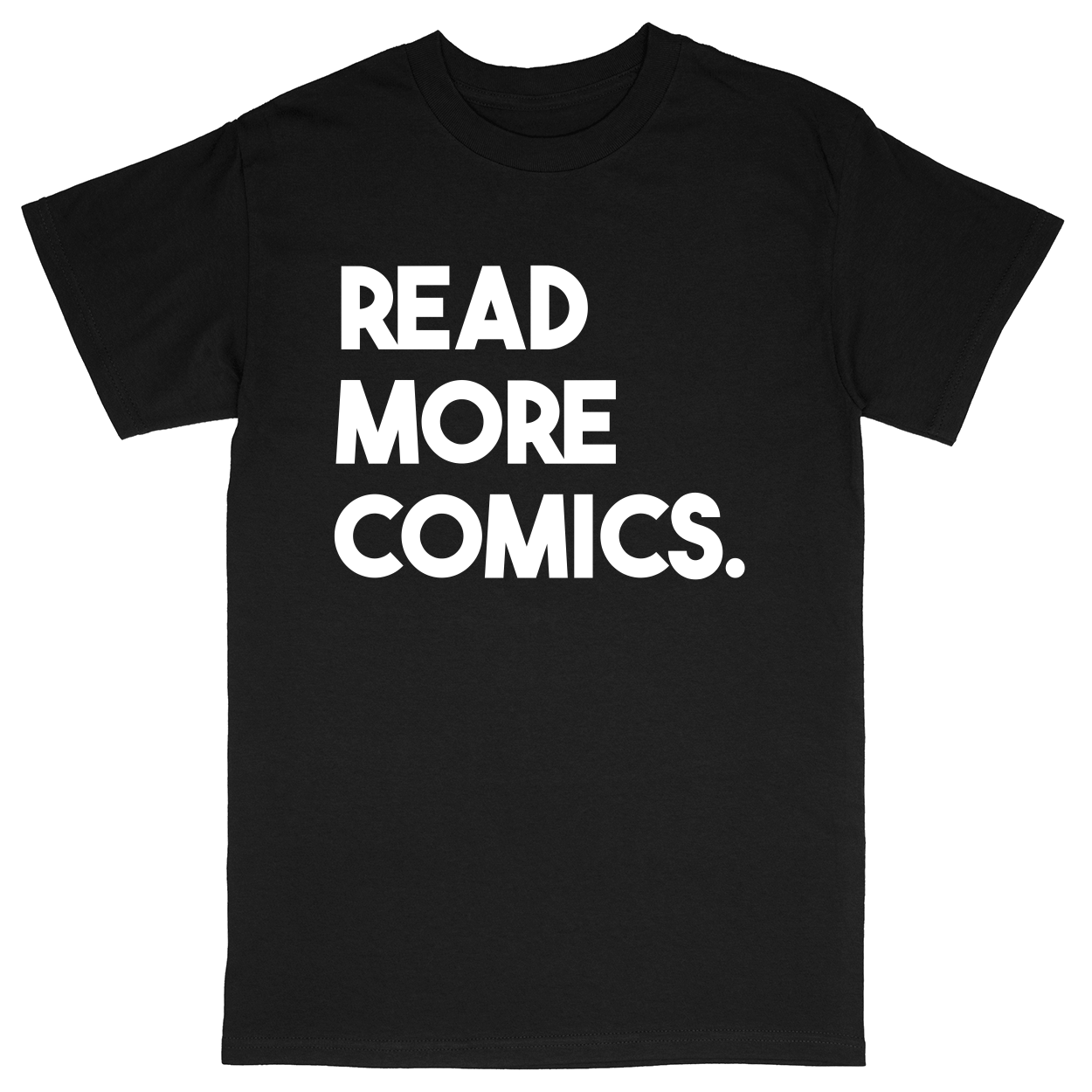 Basic Unisex Heavy Cotton T-Shirt - Black - front***Black|||Basic Unisex Heavy Cotton T-Shirt