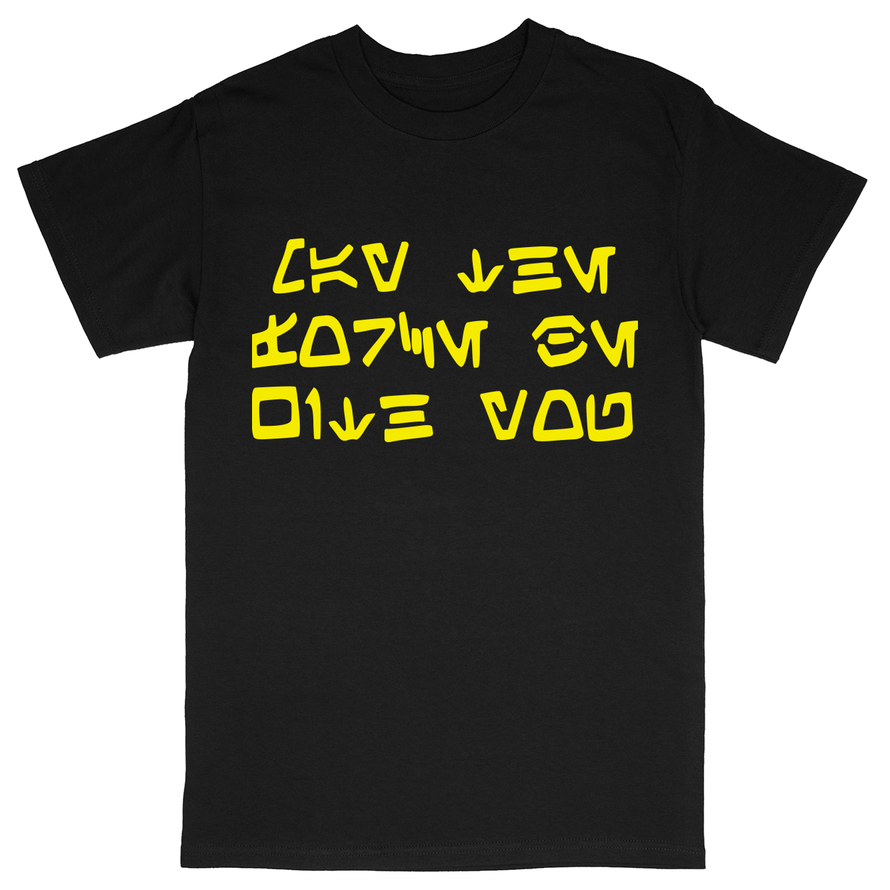 Basic Unisex Heavy Cotton T-Shirt - Black - front***Black|||Basic Unisex Heavy Cotton T-Shirt