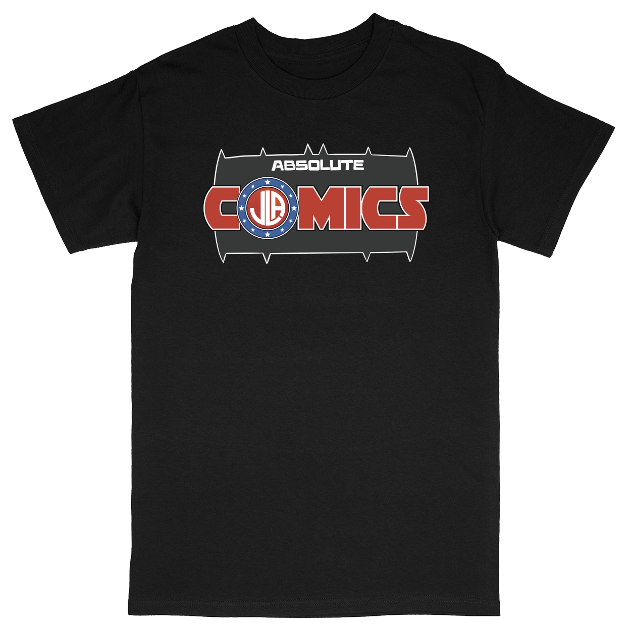 Basic Unisex Heavy Cotton T-Shirt - Black - front