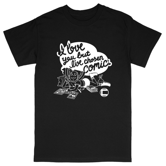 Basic Unisex Heavy Cotton T-Shirt - Black - front