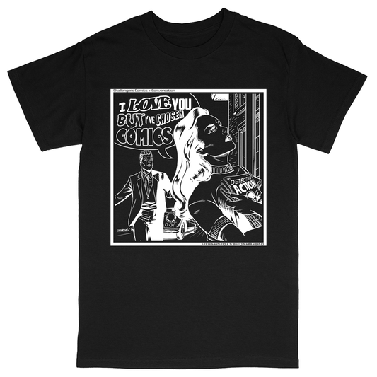 Basic Unisex Heavy Cotton T-Shirt - Black - front