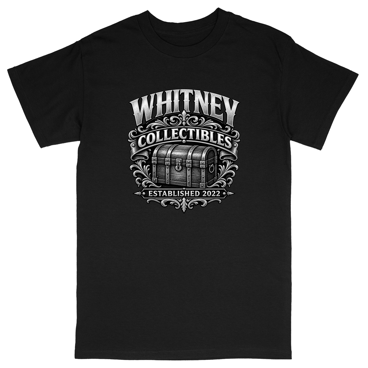Basic Unisex Heavy Cotton T-Shirt - Black - front