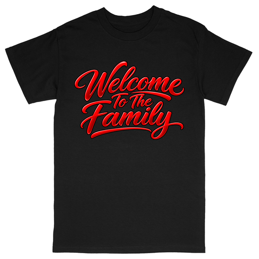 Basic Unisex Heavy Cotton T-Shirt - Black - front