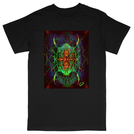 Basic Unisex Heavy Cotton T-Shirt - Black - front