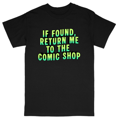 Basic Unisex Heavy Cotton T-Shirt - Black - front