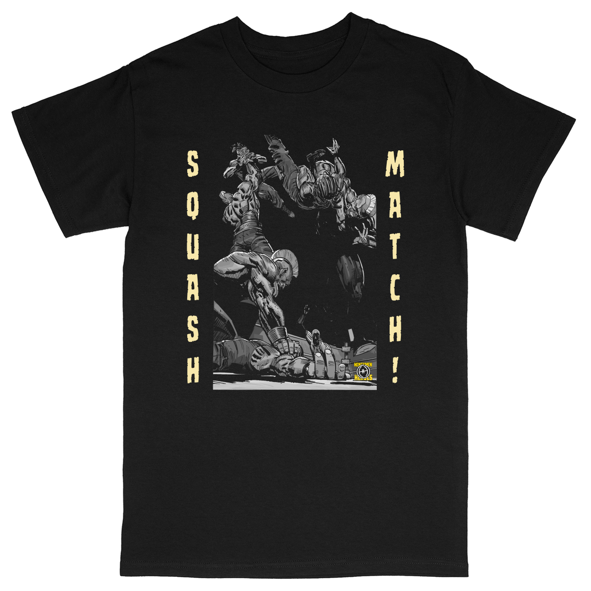 Basic Unisex Heavy Cotton T-Shirt - Black - front***Black|||Basic Unisex Heavy Cotton T-Shirt