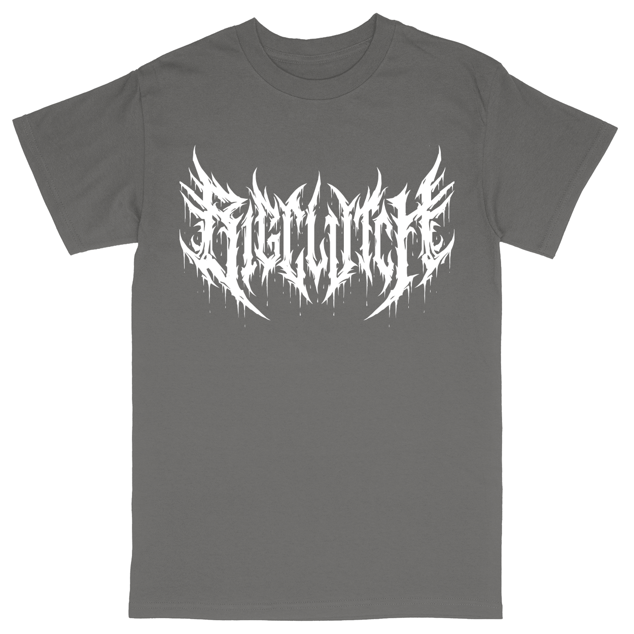 Basic Unisex Heavy Cotton T-Shirt - Charcoal - front
