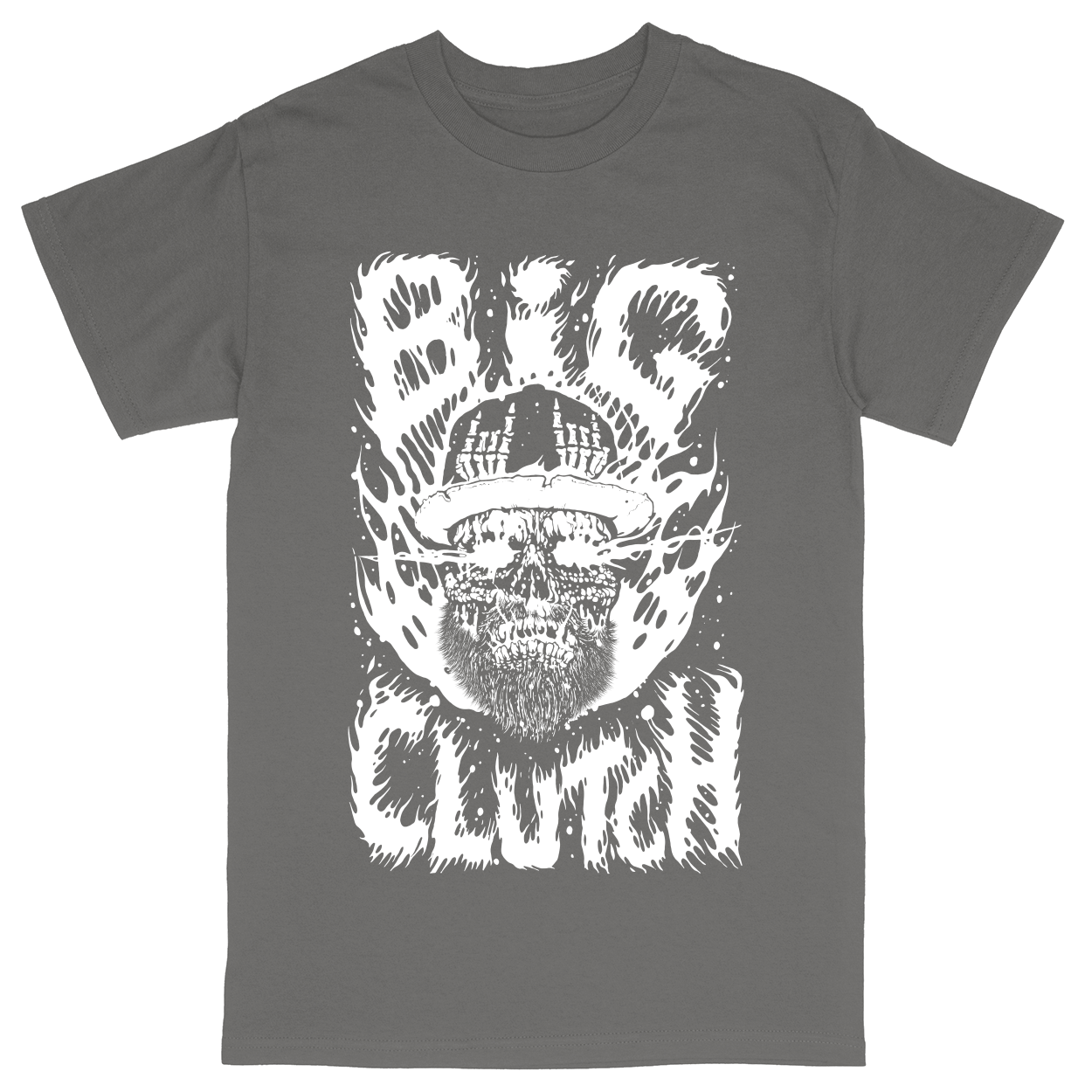 Basic Unisex Heavy Cotton T-Shirt - Charcoal - front***Charcoal|||Basic Unisex Heavy Cotton T-Shirt