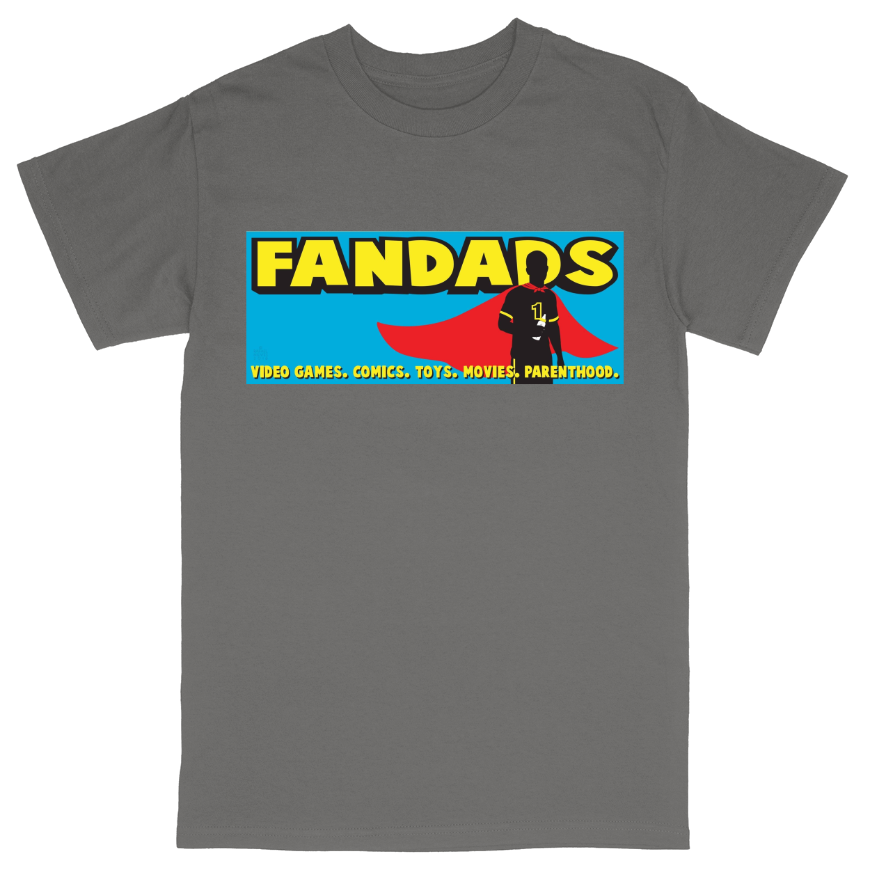 Basic Unisex Heavy Cotton T-Shirt - Charcoal - front
