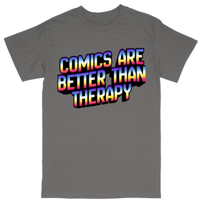 Basic Unisex Heavy Cotton T-Shirt - Charcoal - front