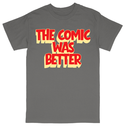 Basic Unisex Heavy Cotton T-Shirt - Charcoal - front