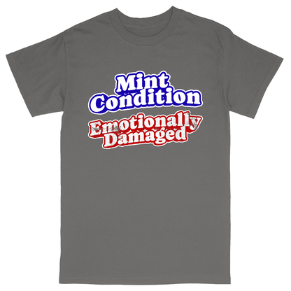 Basic Unisex Heavy Cotton T-Shirt - Charcoal - front