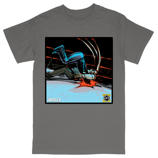 Basic Unisex Heavy Cotton T-Shirt - Charcoal - front