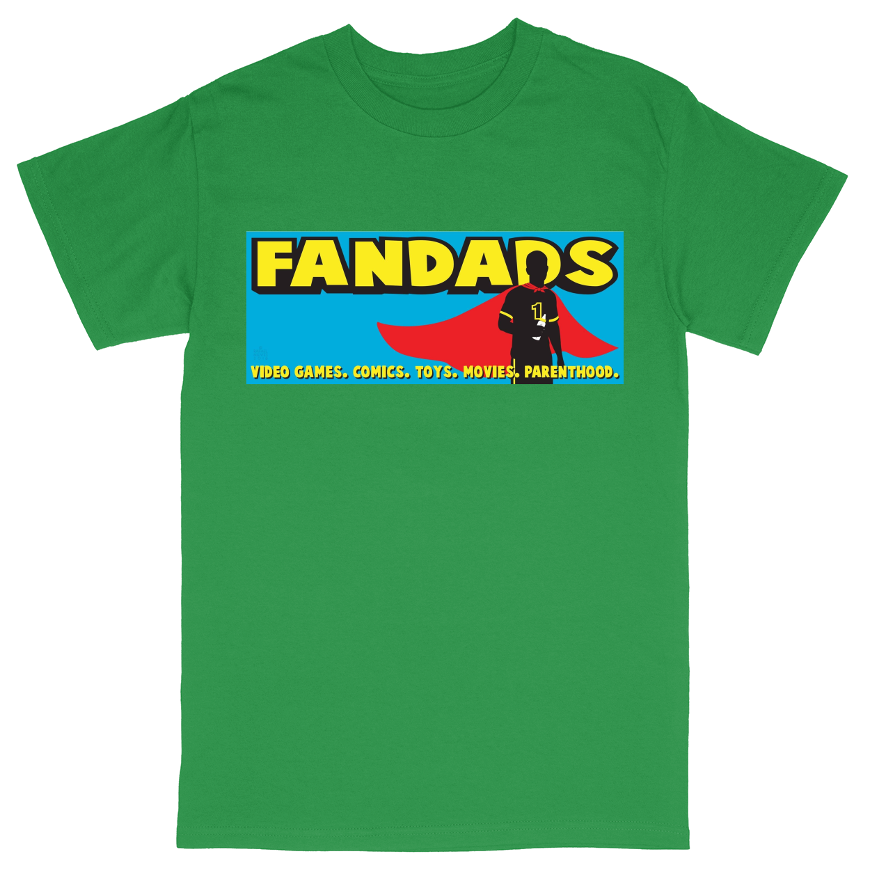 Basic Unisex Heavy Cotton T-Shirt - Green - front***Green|||Basic Unisex Heavy Cotton T-Shirt