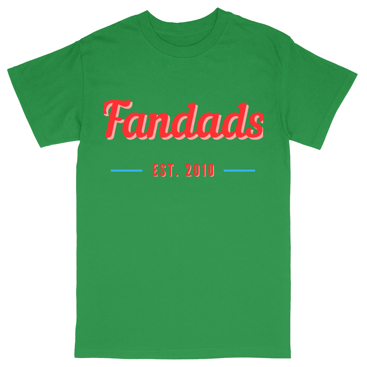 Basic Unisex Heavy Cotton T-Shirt - Green - front***Green|||Basic Unisex Heavy Cotton T-Shirt