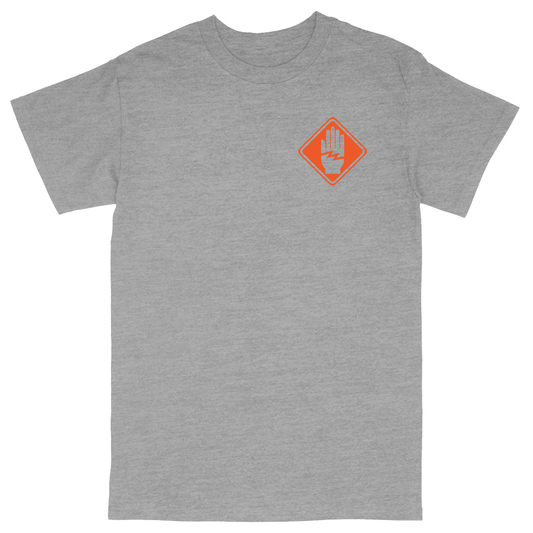 Basic Unisex Heavy Cotton T-Shirt - Heather Grey - front