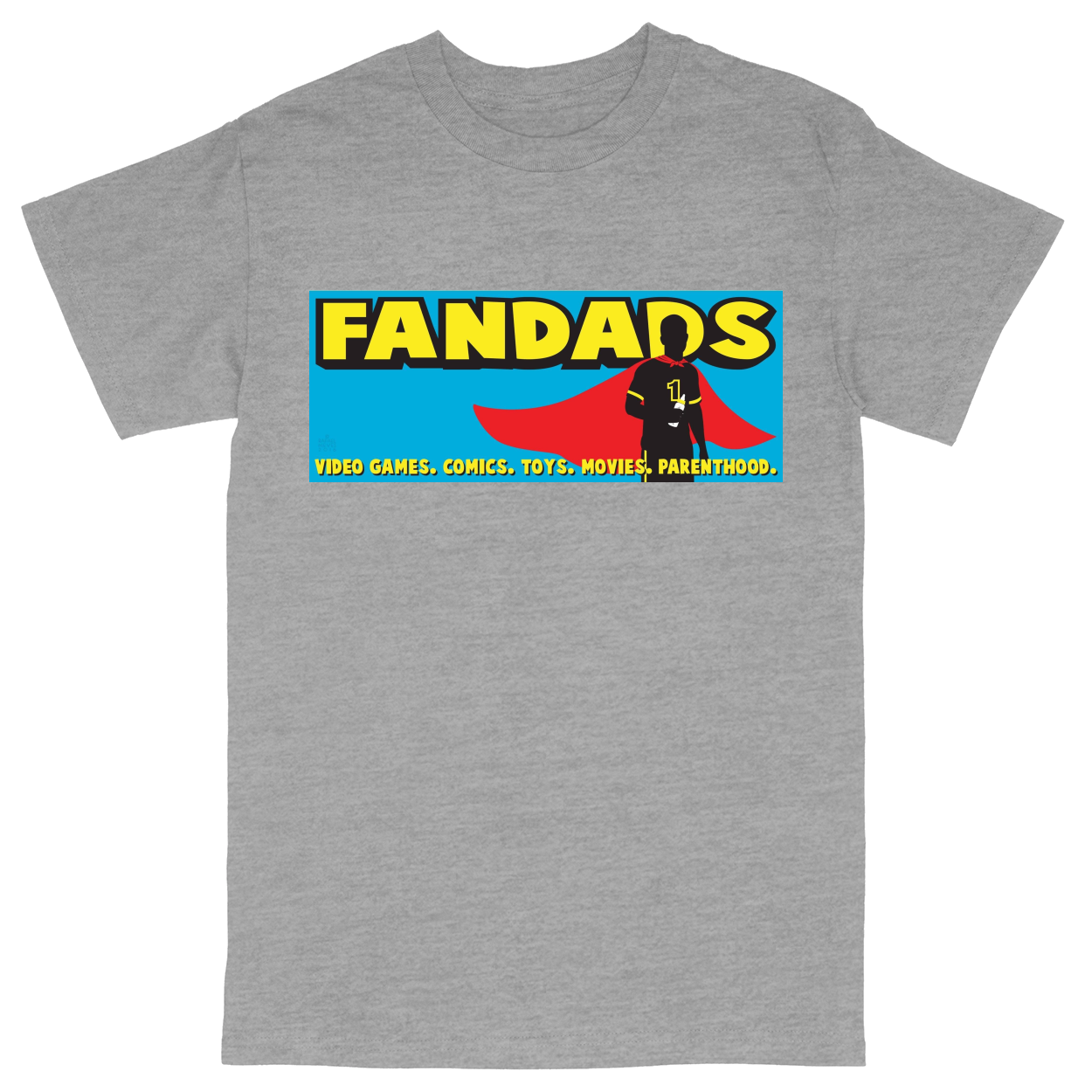 Basic Unisex Heavy Cotton T-Shirt - Heather Grey - front