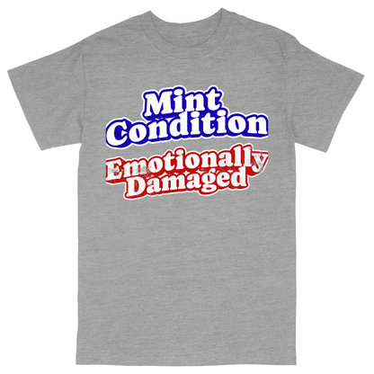 Basic Unisex Heavy Cotton T-Shirt - Heather Grey - front