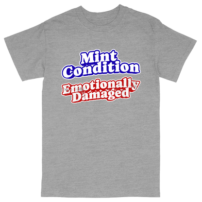 Basic Unisex Heavy Cotton T-Shirt - Heather Grey - front