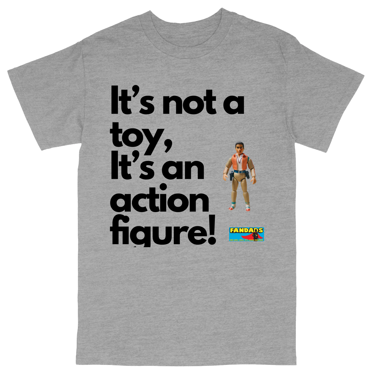 Basic Unisex Heavy Cotton T-Shirt - Heather Grey - front***Heather Grey|||Basic Unisex Heavy Cotton T-Shirt
