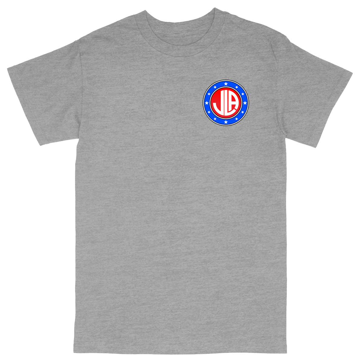 Basic Unisex Heavy Cotton T-Shirt - Heather Grey - front