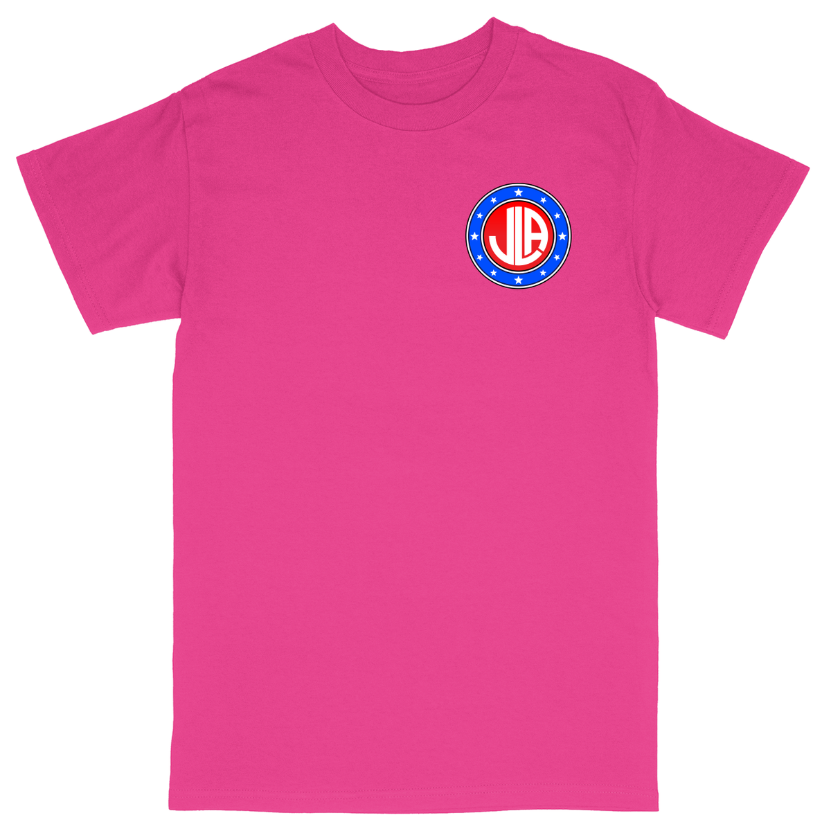 Basic Unisex Heavy Cotton T-Shirt - Hot Pink - front