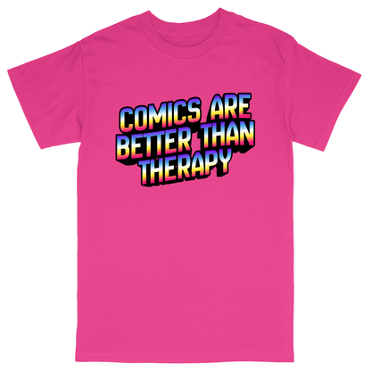 Basic Unisex Heavy Cotton T-Shirt - Hot Pink - front