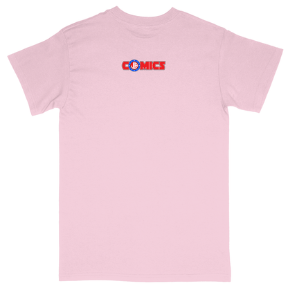 Basic Unisex Heavy Cotton T-Shirt - Light Pink - back
