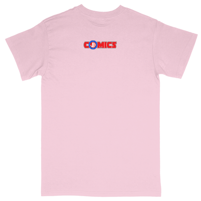 Basic Unisex Heavy Cotton T-Shirt - Light Pink - back