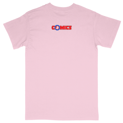 Basic Unisex Heavy Cotton T-Shirt - Light Pink - back