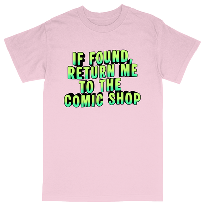 Basic Unisex Heavy Cotton T-Shirt - Light Pink - front