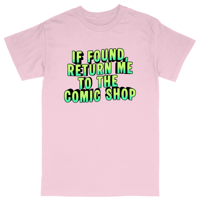 Basic Unisex Heavy Cotton T-Shirt - Light Pink - front